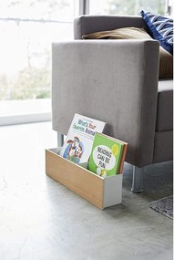 Organizer bianco/di colore naturale in metallo per cancelleria Rin – YAMAZAKI