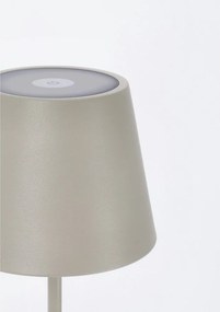 Illuminazione esterna LED con ricarica USB da tavolo ø 12 cm Etna – Bizzotto