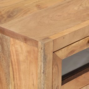 Credenza 60x35x70 cm in legno massello di acacia