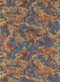 Zoffany Tapete Avalonis - Como Blue/ Koi