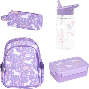 Pacchetto grande A Little Lovely Company - Set asilo - Unicorni e arcobaleno