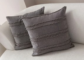 Federe decorative in set 2 pz 43x43 cm Tuffet – Mioli Decor