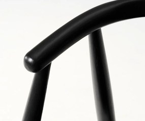 Sedia da pranzo nera Relate - Unique Furniture