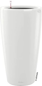 Vaso autoirrigante Rondo Premium LECHUZA in polipropilene bianco H 75 x ø 40 cm