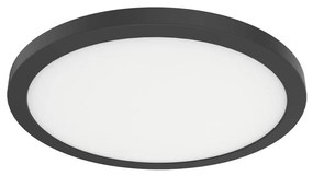 Plafoniera LED EVORA 24W 230V 3000/4000/6000K Ø 30 cm nera