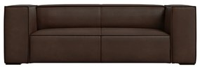 Divano in pelle marrone scuro 212 cm Madame - Windsor &amp; Co Sofas