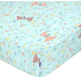 Lenzuolo con angoli HappyFriday MOSHI MOSHI Multicolore 90 x 200 x 32 cm