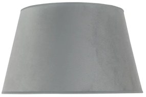 Duolla - Paralume per lampada da tavolo CONE M E27 diametro 28 cm grigio