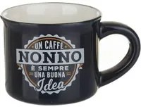 Tazzina caffè nonno in gres porcellanato