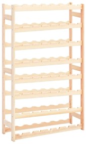 Portavini Da 56 Bottiglie İn Legno Di Pino /