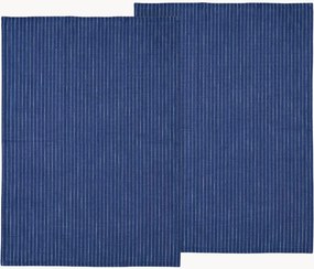 Set di 2 strofinacci in cotone Line