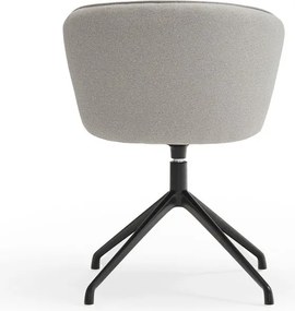 Set di sedie da pranzo grigio chiaro in imbottito 2 pz Add – Teulat