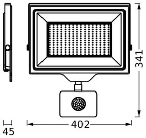 Ledvance - Proiettore da esterno a LED con sensore FLOODLIGHT LED/200W/230V IP65