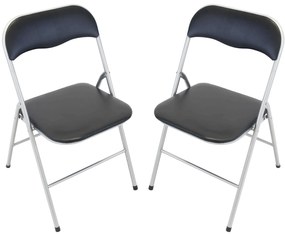 LUCIE - sedia pieghevole salvaspazio set da 2 opaca