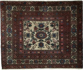 Tappeto 100 x 80 Beige (Iran) Annodato A Mano