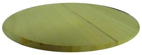 Sagoma decorativa in ayous grezzo 18 mm Ø 400 mm, 5 pezzi