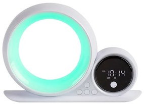 Rabalux 76109 - LED RGB Lampada da tavolo con altoparlante WAKEWAY LED/5W/230V