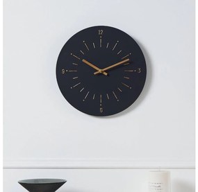 Eglo 425509 - Orologio da parete TAKAHAGI 1xAA diametro 30 cm nero