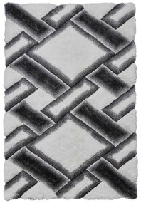 Tappeto grigio e bianco Noble House, 120 x 170 cm - Think Rugs