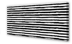 Quadro su tela Strisce zebra irregolari 100x50 cm