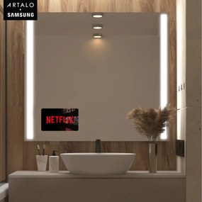SMART specchio con illuminazione M4 premium + Samsung SmartPanel