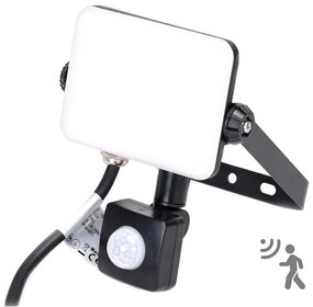 Aigostar - Riflettore LED con sensore LED/30W/230V 4000K IP65 nero