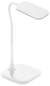 Lampada da scrivania LED Masserie touch bianco, luce naturale 460 LUMEN