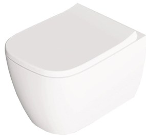 Wc Sospeso Senza Brida Alice Ceramica "Wunder" Bianco Lucido