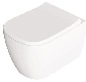 Wc Sospeso Senza Brida Alice Ceramica "Wunder" Bianco Lucido