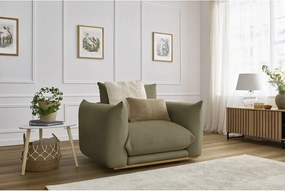 Poltrona in verde chiaro Ernest – Bobochic Paris