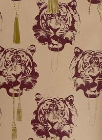 Studio Lisa Bengtsson Carta da parati Coco Tiger - Champagne