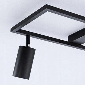 Faretto 3xGU10/30W/230V nero