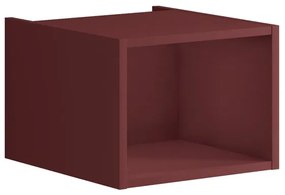 Pensile bagno Brera laccato opaco rosso jaipur P 45.3 x L 39.9 x H 30 cm