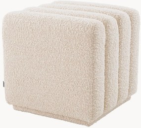 Pouf in bouclé Bente