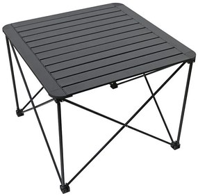 Tavolo da campeggio pieghevole 70x70cm antracite