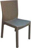 sedia rattan panarea tortora 94046