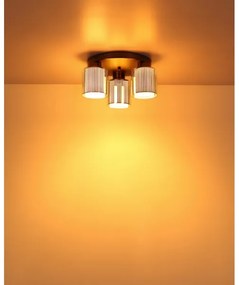 Globo 16056-3D - Plafoniera FELICIA 3xE27/60W/230V Ø 34,5