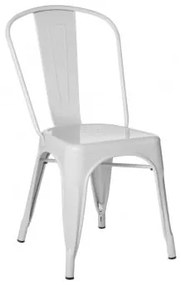 Confezione da 4 sedie impilabili LIX Bianco - Sklum