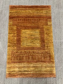 Loribaft Tappeto 60 x 100 Giallo (Iran) Annodato A Mano