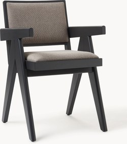 Sedia con braccioli imbottita Sissi