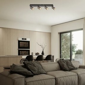 Rabalux 73074 - Faretto GERHARD 4xGU10/15W/230V