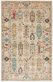 Samarkand Tappeto orientale 190 x 120 Grigio (Pakistan) Annodato A Mano