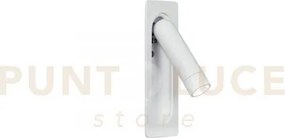 Applique a parete led ad incasso orientabile defoe bianca 3w 300lm ...