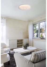 Searchlight 97010-39WH - Plafoniera AURA LED/24W/230V 3000K Ø 38,5 cm