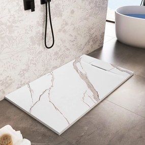 Piatto doccia Bazalt CARRARA WHITE 90x120