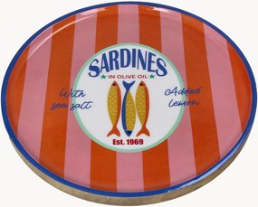 Piatto in legno di mango Sardines