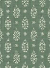 Coordonne Carta da parati Paisley - Emerald