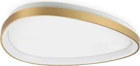Gemini plafoneira 28 w dali/push 3500 lm 3000 k ottone