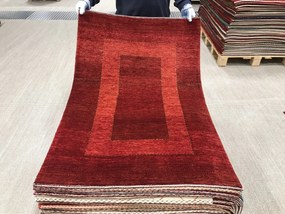 Loribaft Tappeto persiano 120 x 80 Rosso (Iran) Annodato A Mano