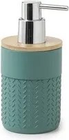 Gedy Thea Dosasapone Verde/Naturale In Resina E Bambu